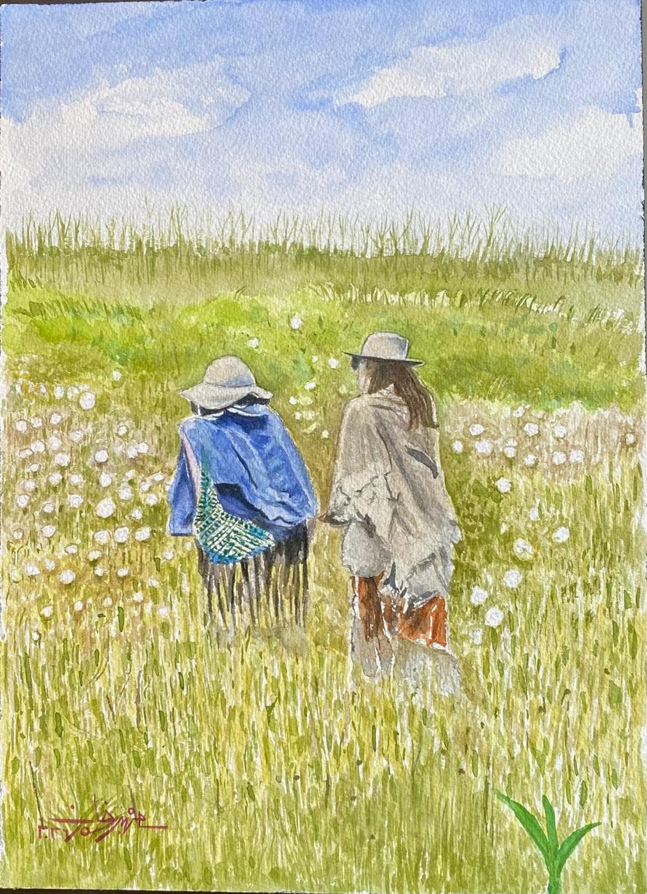 Together in the Meadow